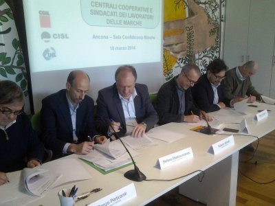 ACCORDO CENTRALI COOPERATIVE – SINDACATI SU LAVORO E SVILUPPO COOPERATIVO