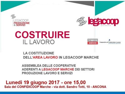 NASCE AREA LAVORO LEGACOOP MARCHE