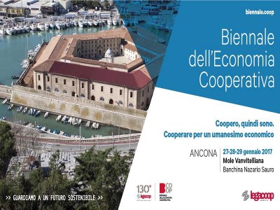 BIENNALE COOPERATIVA: 130 ANNI DI LEGACOOP AD ANCONA