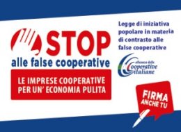 SINDACATI MARCHE SOSTENGONO LA CAMPAGNA STOP FALSE COOPERATIVE