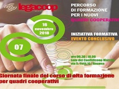 GIORNATA FINALE CORSO ALTA FORMAZIONE DIRIGENTI COOPERATIVI