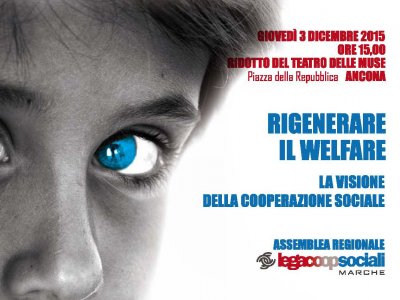 RIGENERARE IL WELFARE: ASSEMBLEA DI LEGACOOPSOCIALI MARCHE