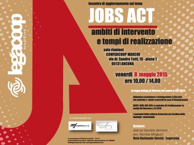 LAVORO: INCONTRO SUL JOBS ACT