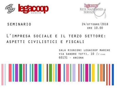  SEMINARIO L'IMPRESA SOCIALE E IL TERZO SETTORE, ASPETTI CIVILISTICI E FISCALI